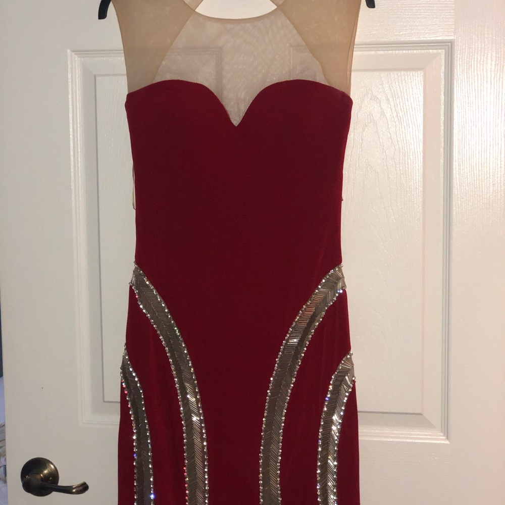 Jovani red dress